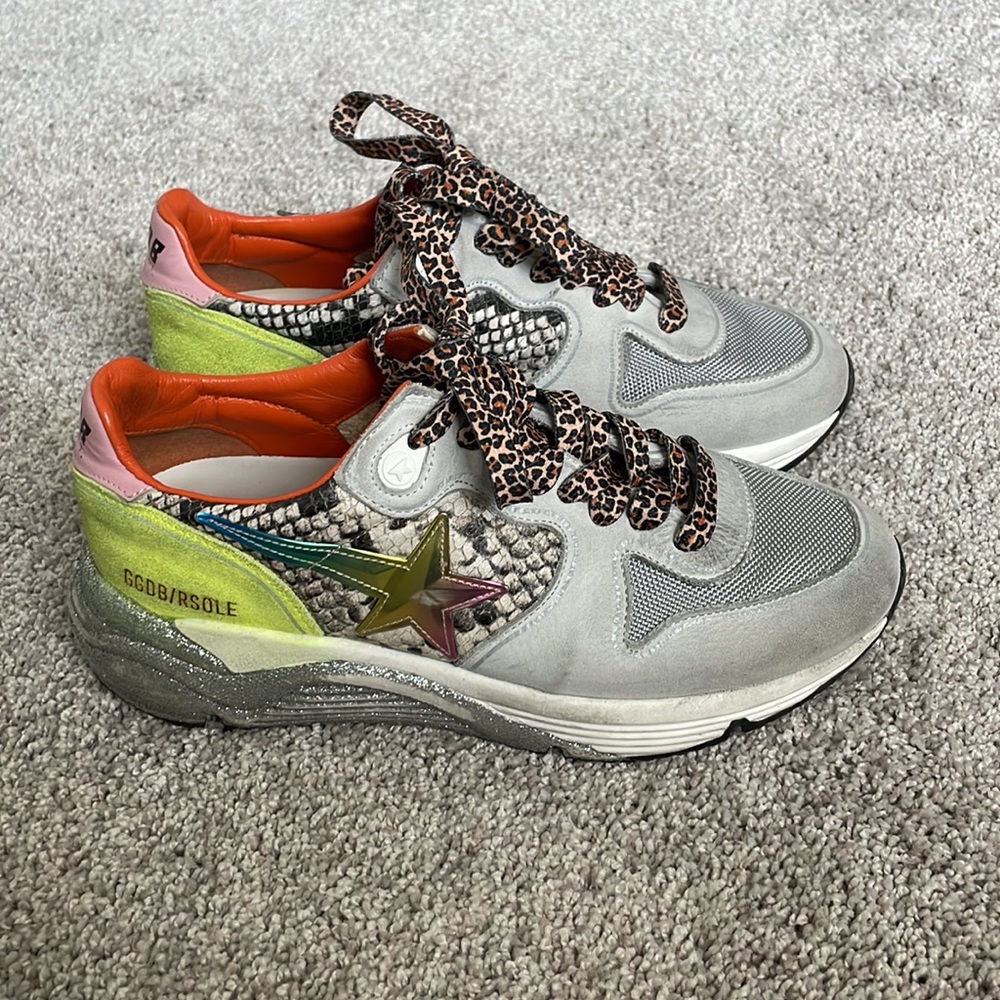 Golden Goose women’s running shoes size 8/38